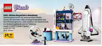 Idee+Spiel LEGO Friends Olivias Raumfahrt-Akademie 41713 Angebot