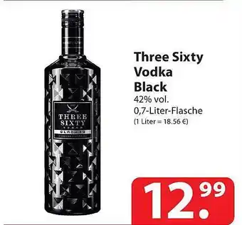 Famila Nord Ost Three sixty vodka black Angebot