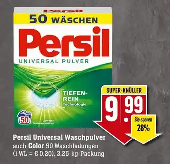 Edeka Neukauf Persil Universal Waschpulver Color 3,25 kg Packung Angebot