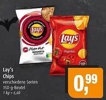 Markant Lay's chips Angebot