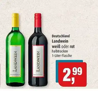 Markant Deutschland landwein weiß oder rot Angebot