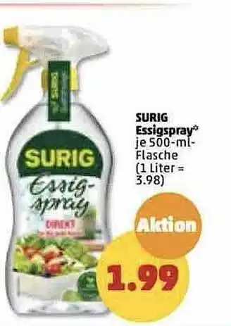 PENNY Surig essigspray Angebot