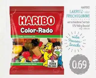 Edeka Struve Haribo lakritz- oder fruchtgummi Angebot