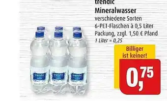 Markant Trendic mineralwasser Angebot