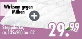 Möbel Boss Steppdecke Angebot