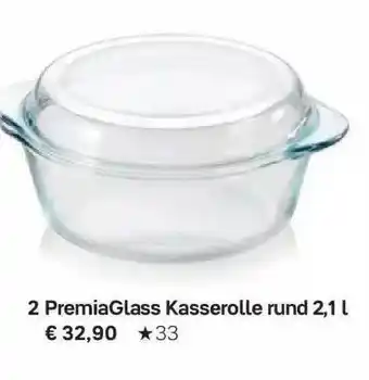 Tupperware Premiaglass kasserolle rund Angebot