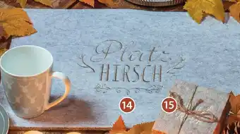 Famila Nord Ost Tischset ,,Platzhirsch" Angebot