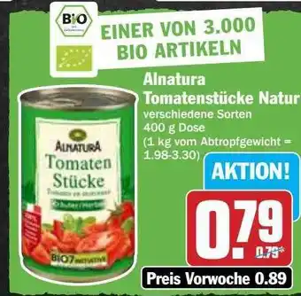 Hit Alnatura tomatenstücke natur Angebot