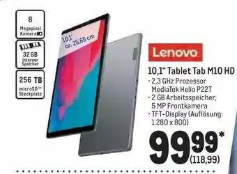 METRO Lenovo 10,1 Angebot