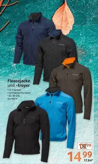 Selgros Fleecejacke und -troyer Angebot