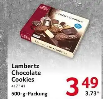 Selgros Lambertz chocolate cookies Angebot