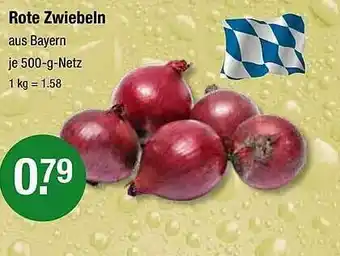 V Markt Rote zwiebeln Angebot