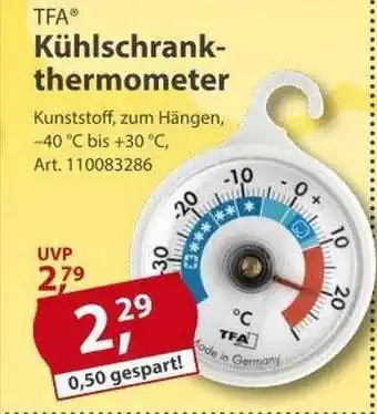 Sonderpreis Baumarkt Tfa kühlschrank-thermometer Angebot