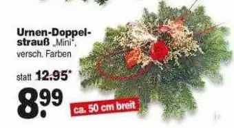 Repo Markt Urnen-doppel strauß Angebot