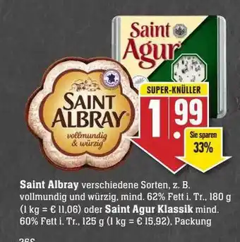 Scheck-in-Center Saint albray oder saint agur klassik Angebot