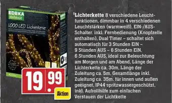 Scheck-in-Center Edeka zuhause lichterkette Angebot