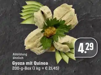 Scheck-in-Center Gyoza mit quinoa Angebot