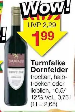 Jawoll Turmfalke dornfelder Angebot