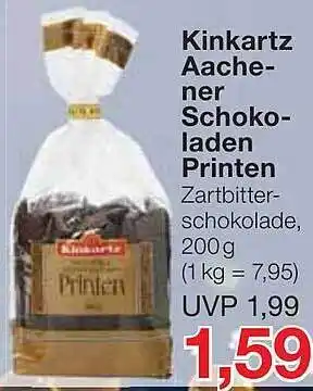 Jawoll Kinkartz-aachener schokoladen printen Angebot