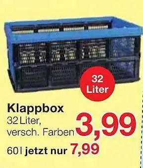 Jawoll Klappbox Angebot