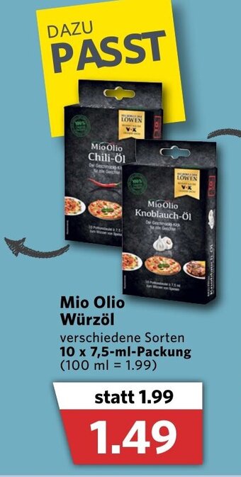 Combi Mio Olio Würzöl 10x7,5ml Angebot