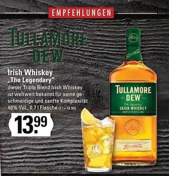 Meyer's Frischemarkt Irish whiskey the legendary Angebot