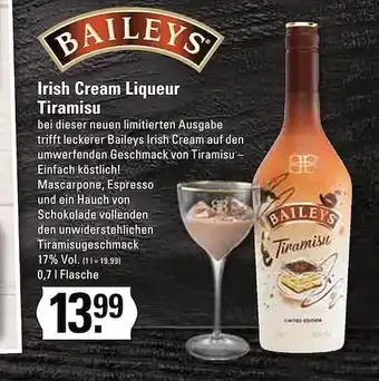 Meyer's Frischemarkt Baileys irish cream liqueur tiramisu Angebot