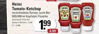 Meyer's Frischemarkt Heinz tomato-ketchup Angebot