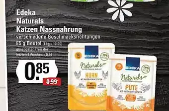 Meyer's Frischemarkt Edeka naturals katzen nassnahrung Angebot