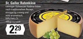 Meyer's Frischemarkt St galler rahmkäse Angebot