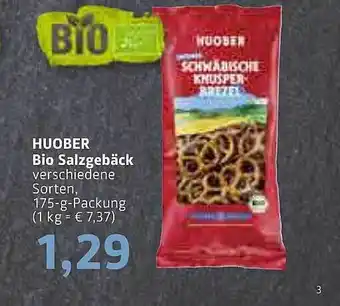 BUNGERT Huober bio salzgebäck Angebot