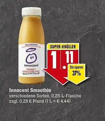 Edeka Innocent smoothie Angebot