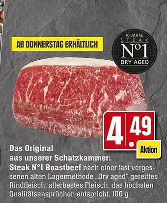 Edeka Steak n°1 roastbeef Angebot