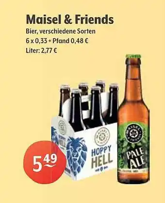 Getränke Hoffmann Maisel & friends Angebot