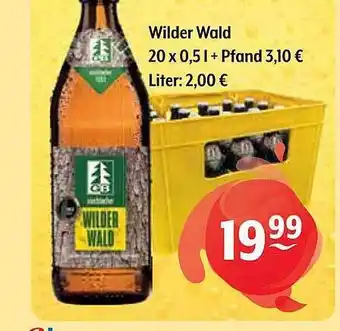 Getränke Hoffmann Wilder wald + pfand Angebot