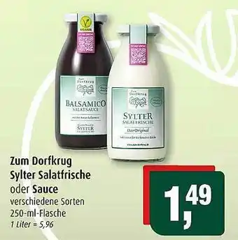 Markant Zum dorfkrug sylter salatfrische oder sauce Angebot