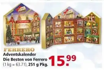 Multi Markt Ferrero adventskalender die besten von Angebot