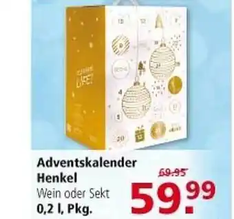 Multi Markt Adventskalender henkel Angebot