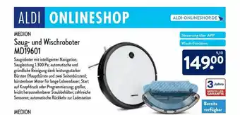 Aldi Nord Medion saug- und wischroboter md19601 Angebot