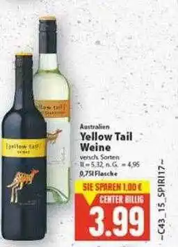 E-Center Yellow tail weine Angebot