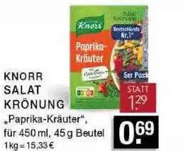 Edeka Zurheide Knorr salat krönung paprika-kräuter Angebot