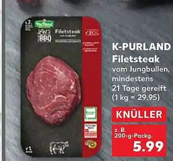 Kaufland K-purland filetsteak Angebot