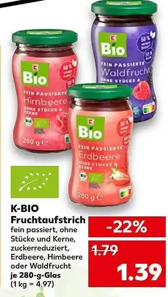 Kaufland K-bio fruchtaufstrich Angebot