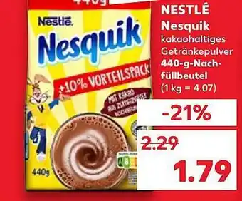 Kaufland Nestlé nesquik Angebot