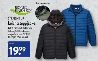 Aldi Nord Straight up leichtsteppjacke Angebot