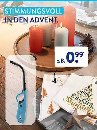 Aldi Süd Stimmungsvoll in den advent Angebot