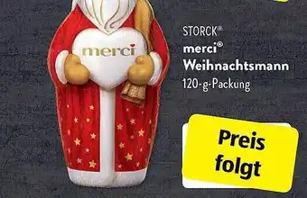 Aldi Süd Storck merci weihnachtsmann Angebot