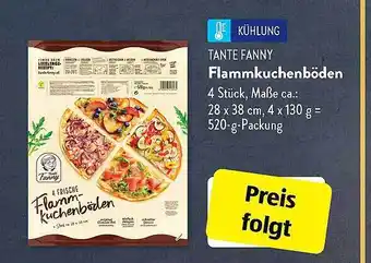 Aldi Süd Tante fanny flammkuchenböden Angebot