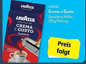 Aldi Süd Lavazza crema e gusto Angebot