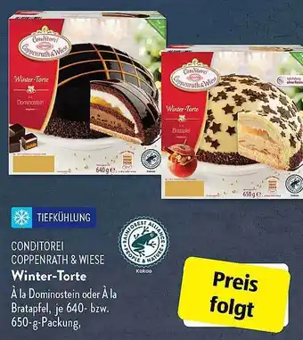 Aldi Süd Coppenrath & wiese winter-torte Angebot